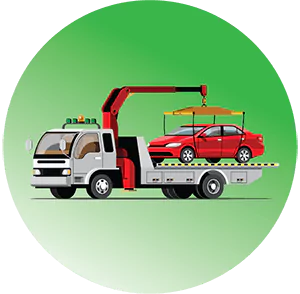 Car removed for cash service vehicle