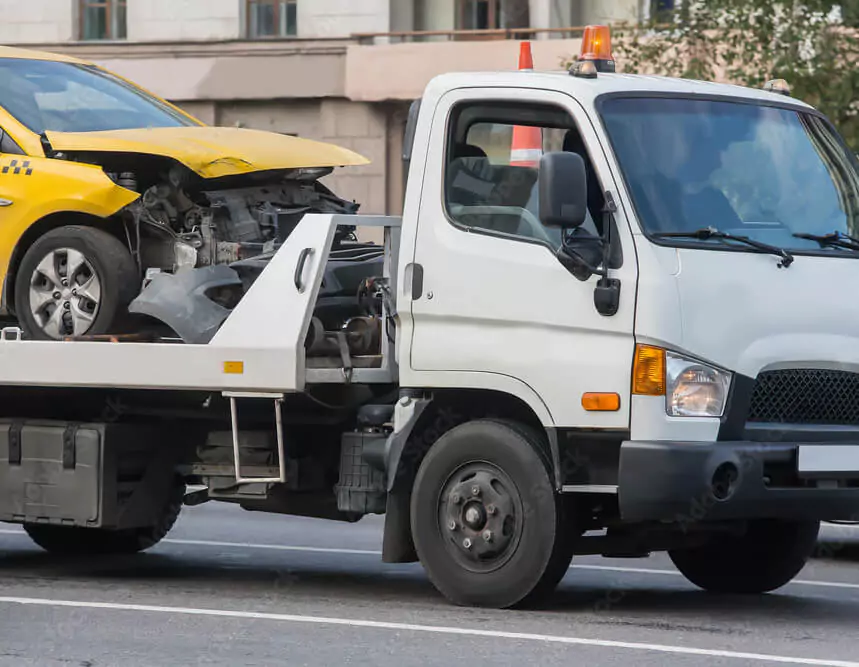 Towing service for vehicle pickup in Newcastle